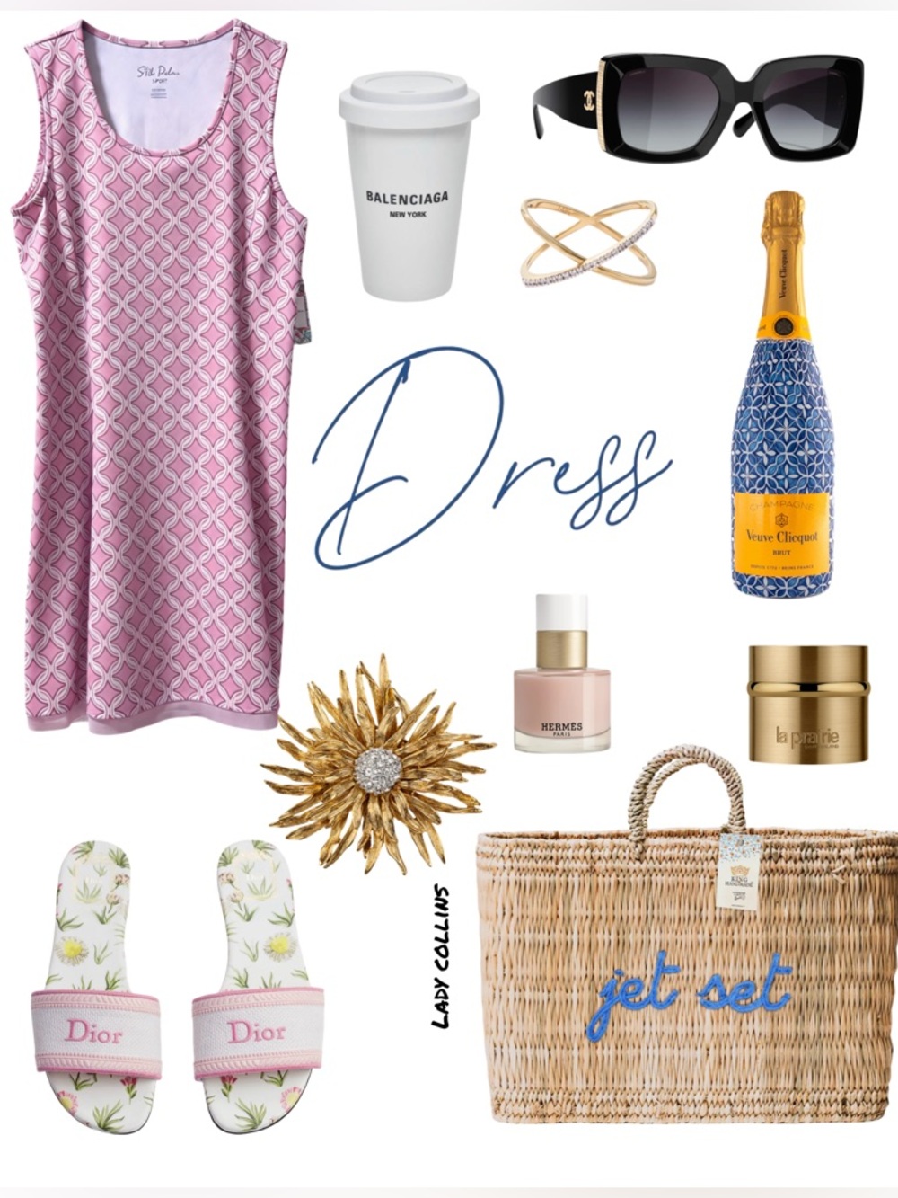 Stella Parker Sleeveless Pink Patterned Stretch Dress